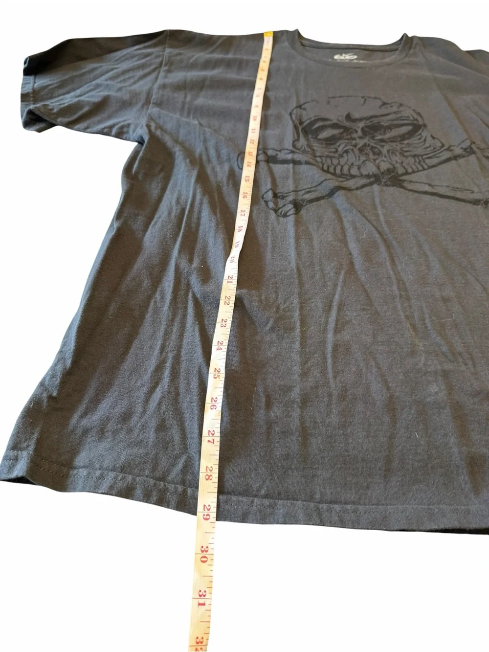 Vintage‎ Nike 6.0 Skull & Crossbones Art Design Black T Shirt Size XL Distressed